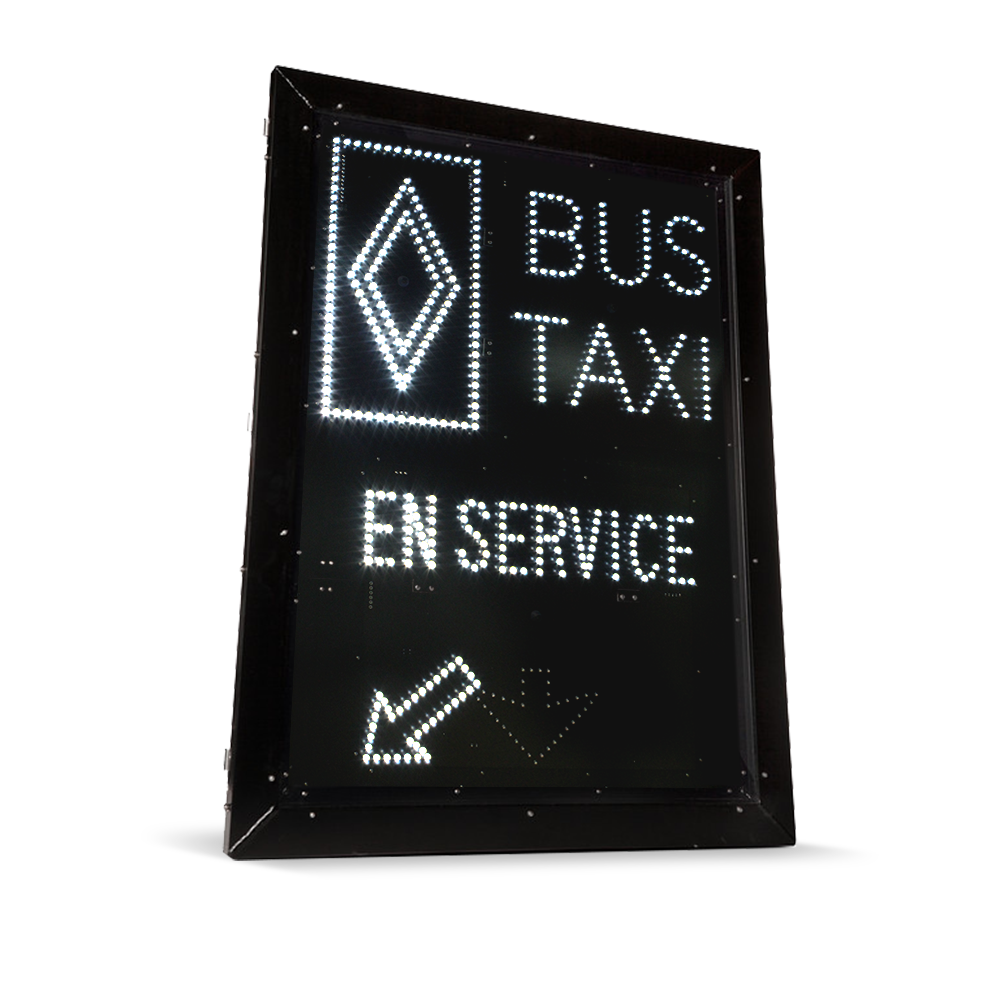 Voie réservée taxis/autobus - LS3648-P250-BUS